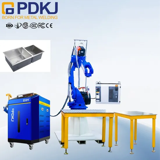 Intelligent Robot Laser Welding Machine Six-Axis Linkage Industrial Metal Accessories Automatic